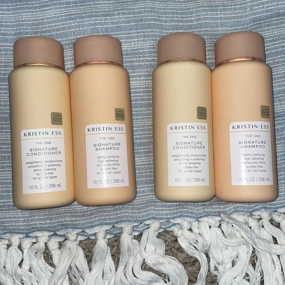 2 Sets of NWT Kristin Ess Signature Shampoo & Conditioner Bundle